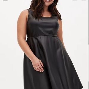 Torrid Faux Leather Dress